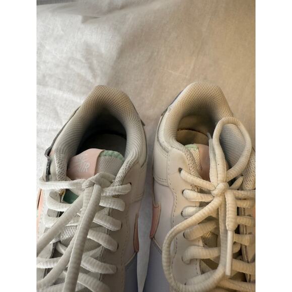 Nike Air Force One AF1 Sneaker Trainer Shadow Mint Peach 6.5 - Picture 3 of 12